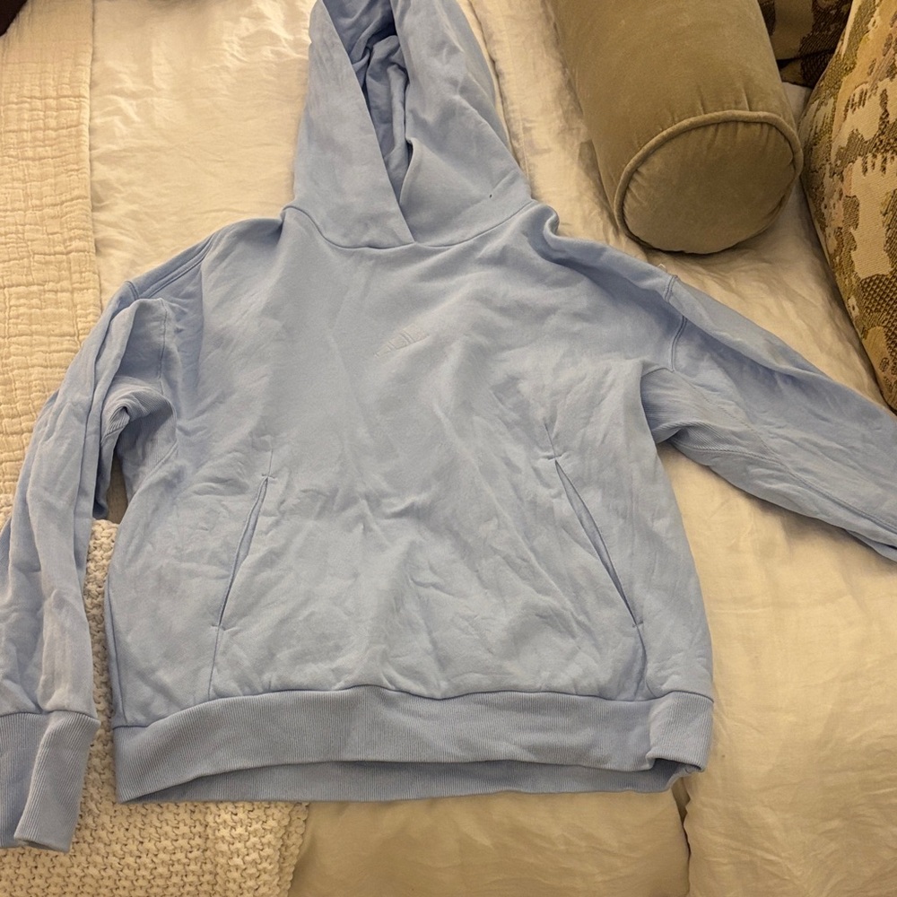 adidas Women's Sky Blue Hoodie